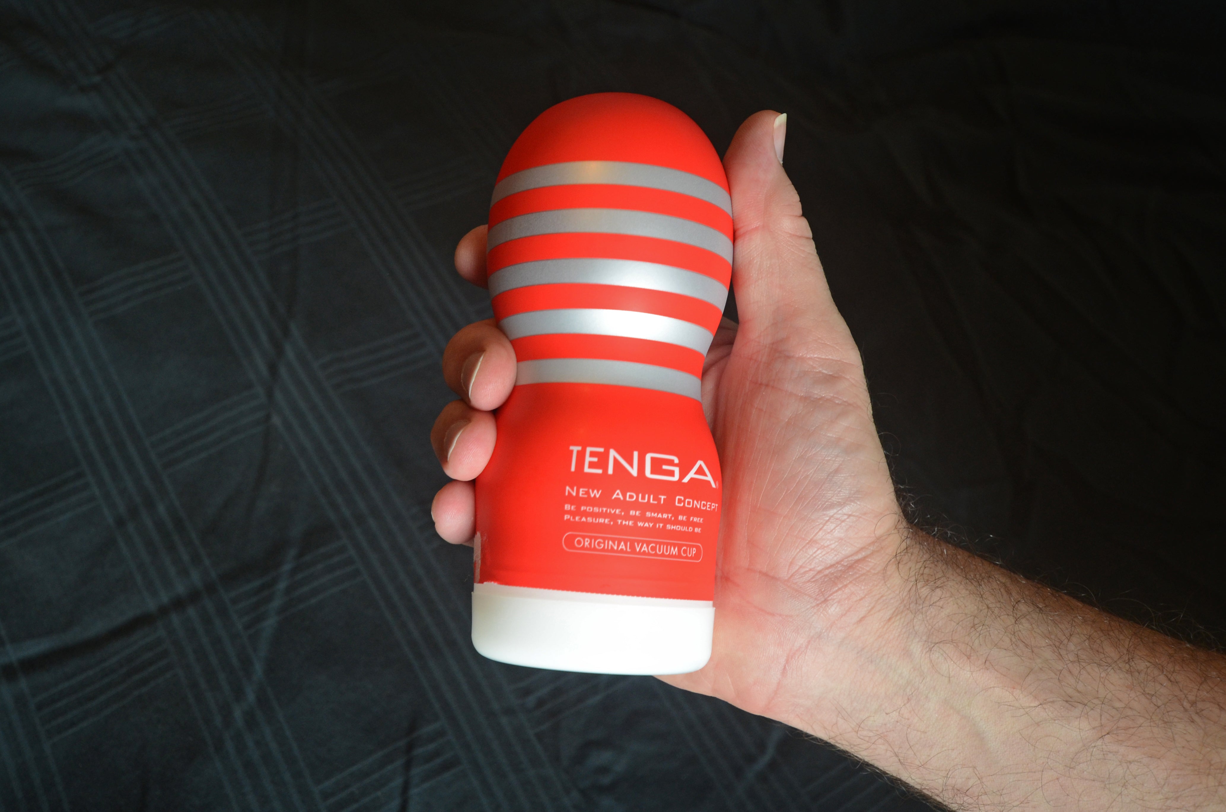 holding tenga original vacuum cup