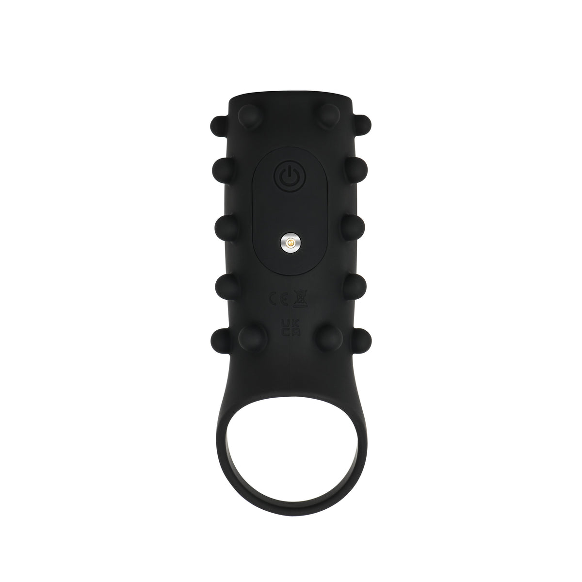 Fleshy Ride: Vibrating Penis Sleeve with Cock Ring for Couple Fun Fleshy Ride: Vibrating Penis Sleeve with Cock Ring for Couple Fun