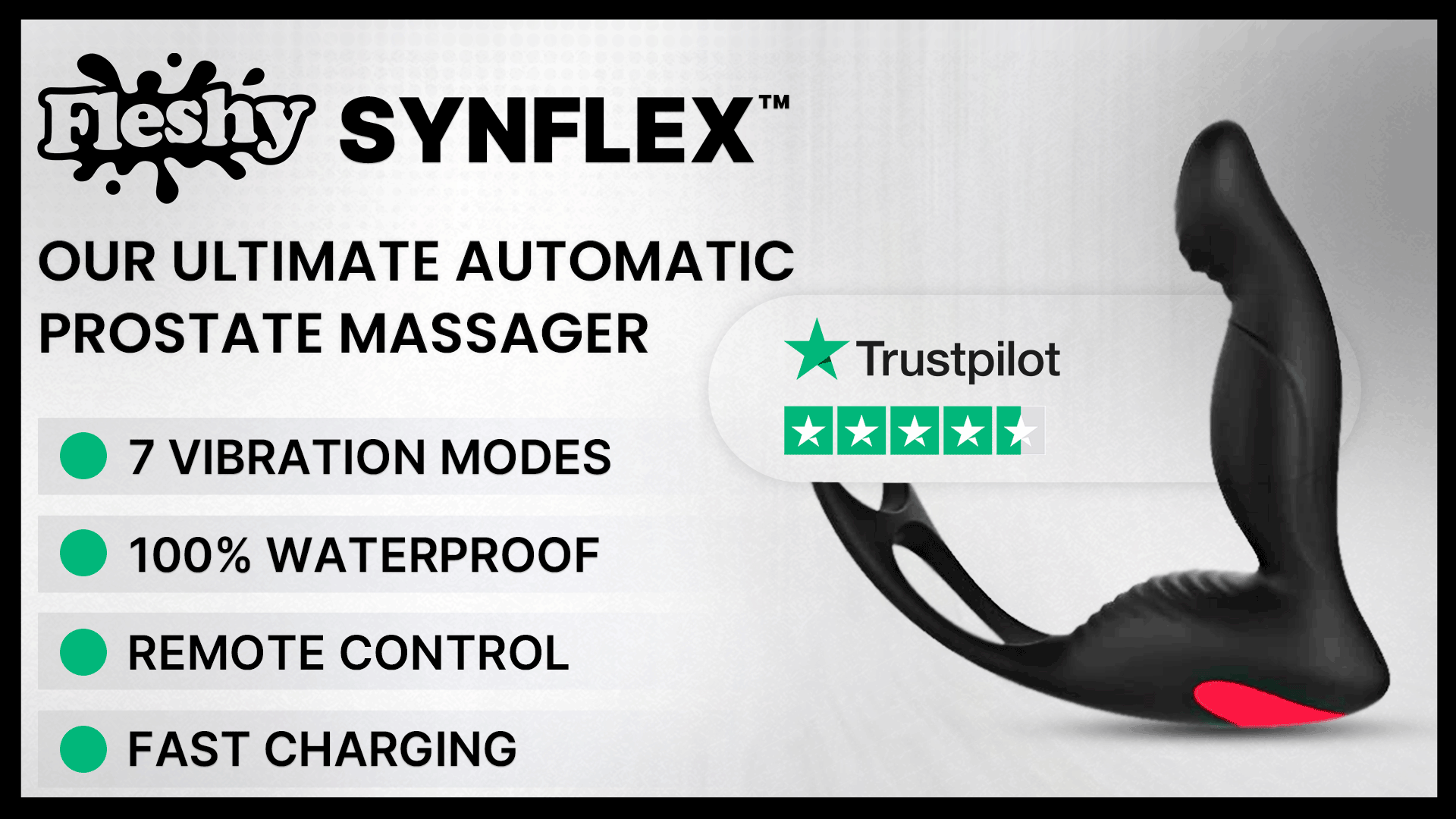 Fleshy Synflex Prostate Massager: Unparalleled Pleasure